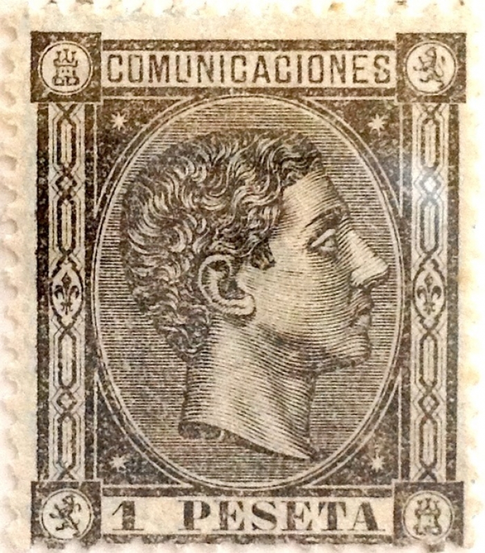 1 peseta 1875