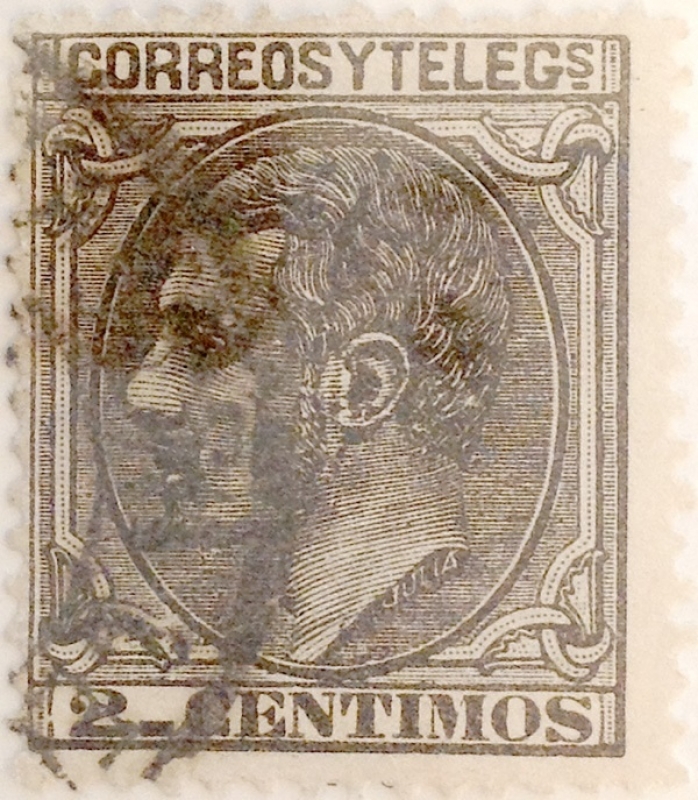 2 céntimos 1879