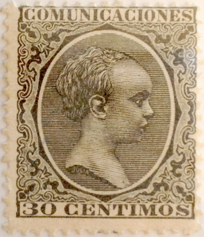 30 céntimos 1889