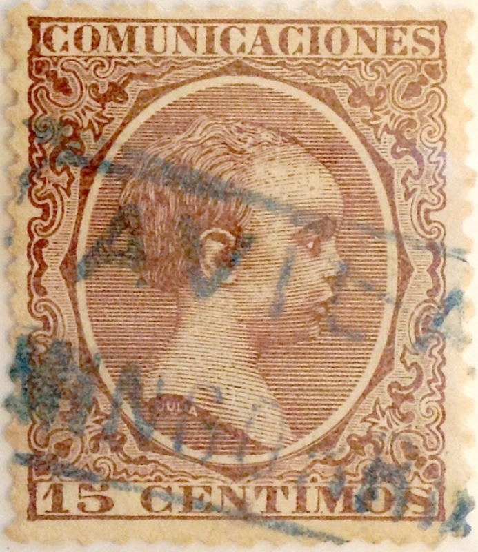 15 céntimos 1889