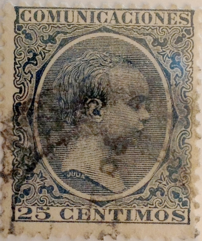 25 céntimos 1889