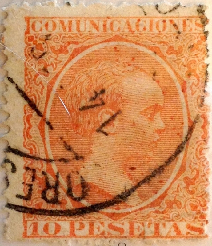 10 pesetas 1889