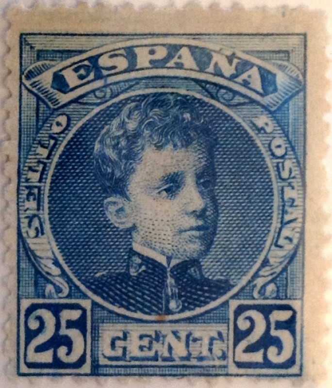 25 céntimos 1901