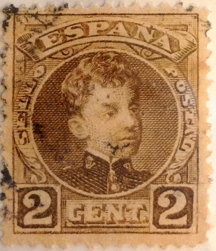 2 céntimos 1901