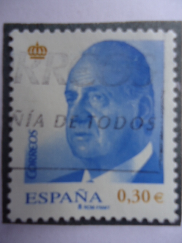 S.M, Don Juan Carlos I - rey de España