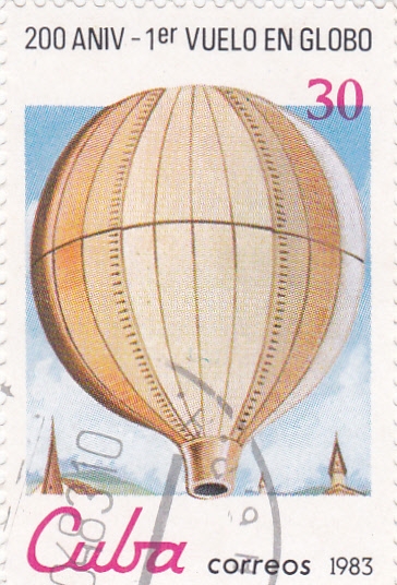 200 Aniversario 1º vuelo en globo