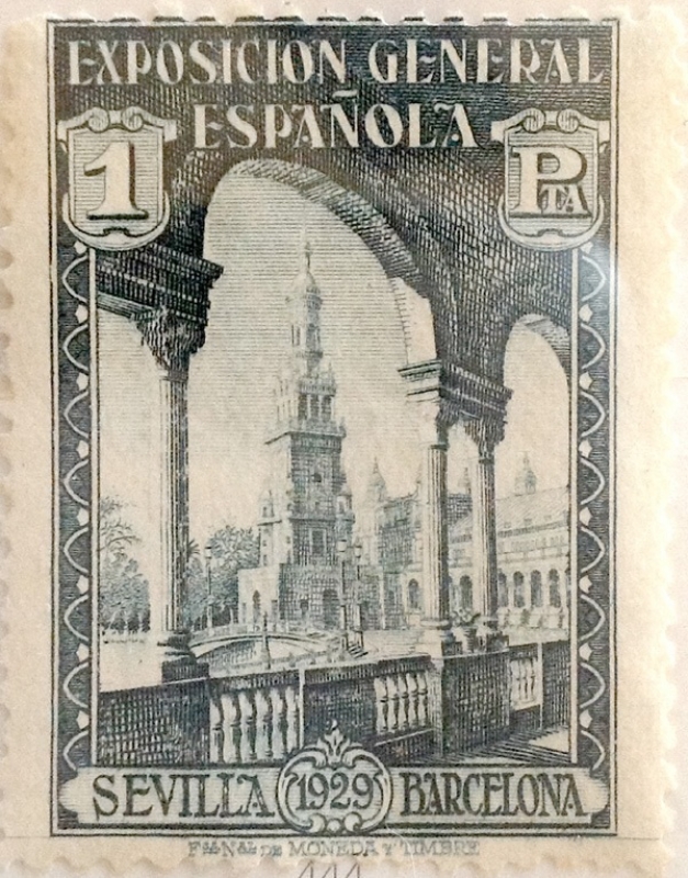 1 peseta 1929