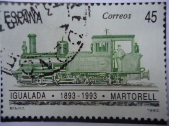 Ed: 3265 - Centenario del Ferrocarril Igualdad - 1893-1983 - Martorell.