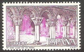 2298 - Claustro del Monaterio de San Juan de la Peña