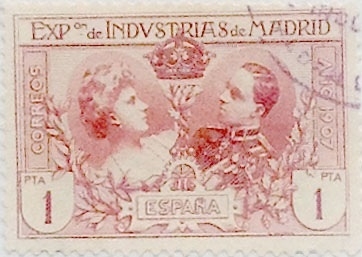 1 peseta 1907