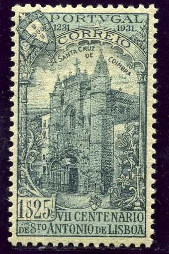 VII Centenario de la muerte de San Antonio de Padua. Iglesia de la Santa Cruz en Coimbra