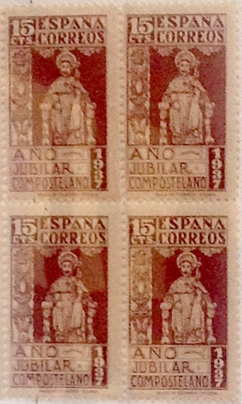 4 x 15 céntimos 1937