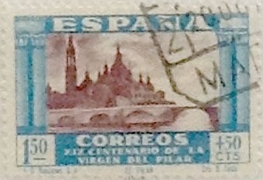 1,5 pesetas + 50 céntimos 1940