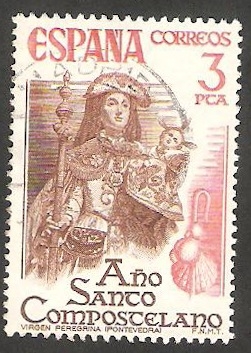 2306 - Año Santo Compostelano, Virgen Peregrina