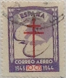 10 céntimos 1943