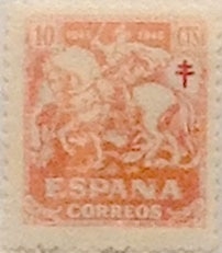 10 céntimos 1945