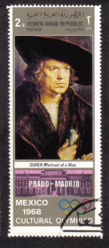 Portait of a man, by Albrecht Dürer