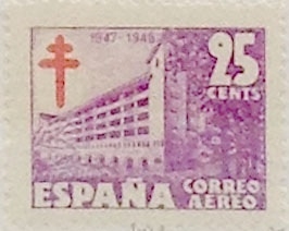 25 céntimos 1947