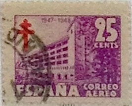 25 céntimos 1947