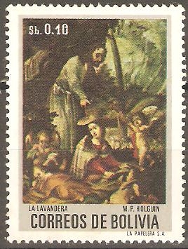 PINTURA.  NATIVIDAD,  DE  MELCHOR  PÈREZ  DE  HOLGUÌN.