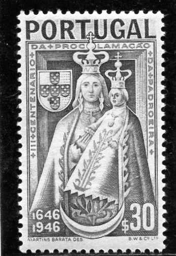 III Centenario de la Proclamacion de la Virgen como Patrona de Portugal