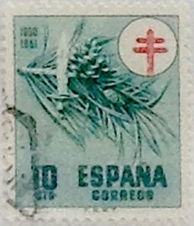 10 céntimos 1950