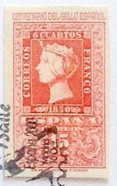 15 pesetas1950