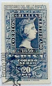 20 pesetas 1950