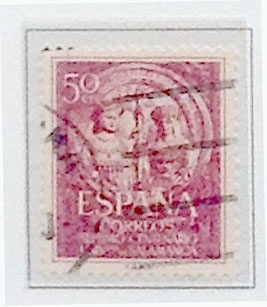 50 céntimos 1953