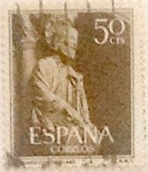 50 céntimos 1954