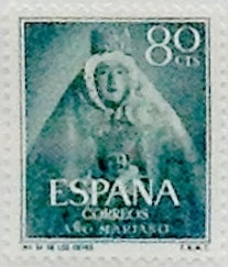 80 céntimos 1954