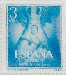 3 pesetas 1954