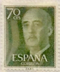 70 céntimos 1955