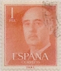 1 peseta 1955