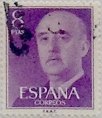 8 pesetas 1955