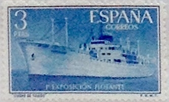 3 pesetas 1956