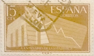 15 céntimos 1956