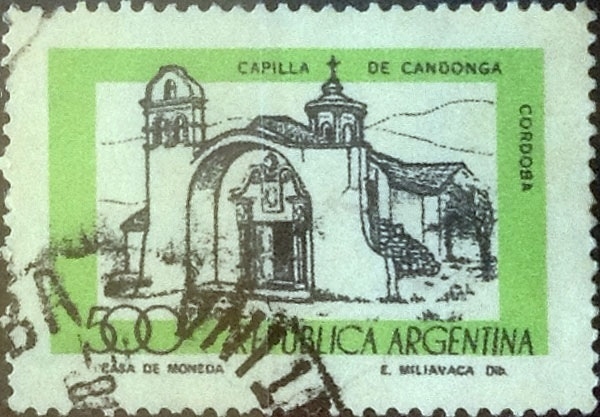 Intercambio 0,20 usd 500 pesos 1977