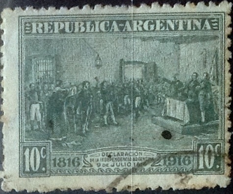 Intercambio 0,25 usd 10 centavos 1916