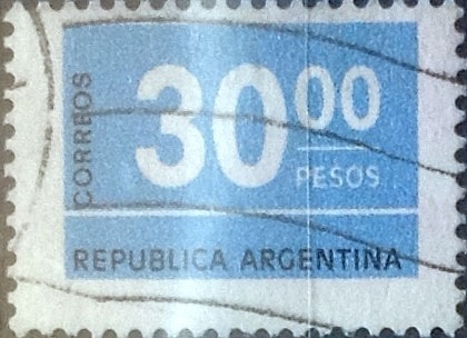 Intercambio 0,20 usd 30 pesos 1976