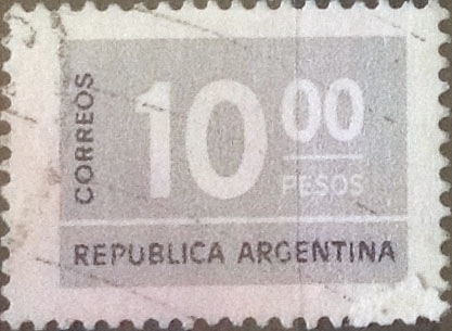 Intercambio 0,20 usd 10 pesos 1976