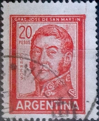 Intercambio 0,20 usd 20 pesos  1967