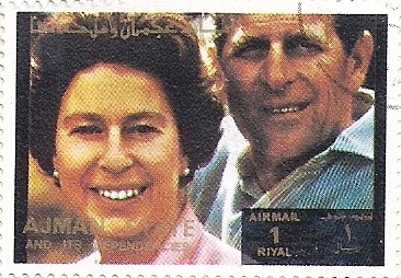 Isabel II y esposo