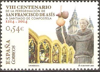 VIII  CENTENARIO  DE  LA  PEREGRINACIÒN  DE  SAN  FRANCISCO  DE  ASÌS  A  SANTIAGO  DE  COMPOSTELA