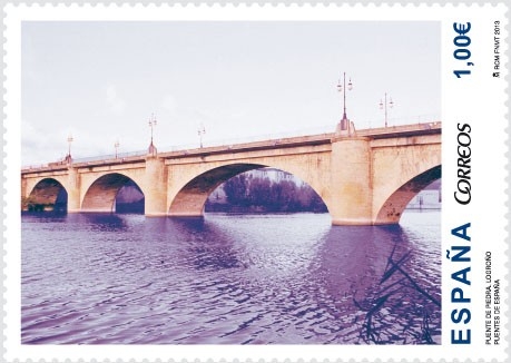 Puente de Piedra, en Logroño, del siglo XIX