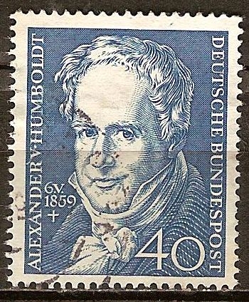 Cent Muerte de Alexander von Humboldt (naturalista).