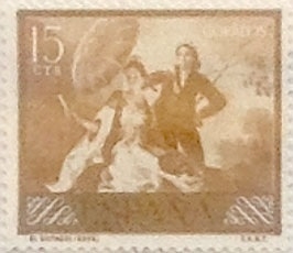 15 céntimos 1958