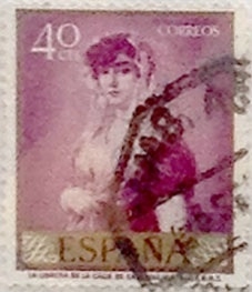 40 céntimos 1958