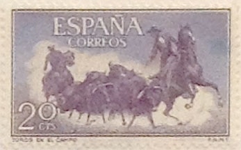 20 céntimos 1960