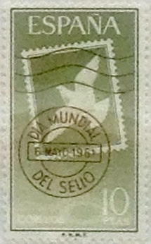 10 peseta 1961